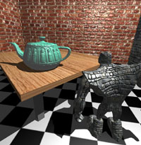 Relief Mapping Scene