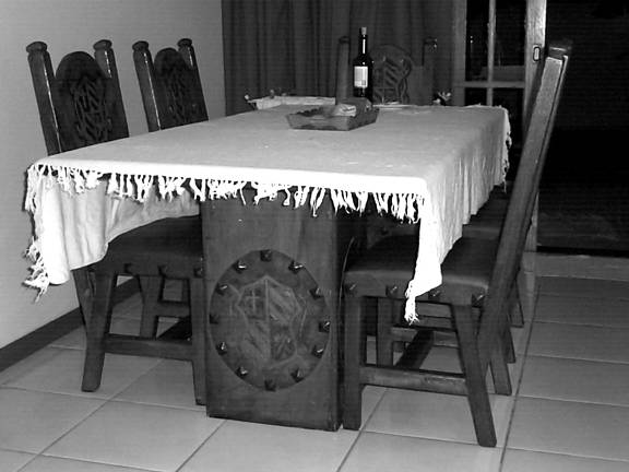 Table with Wine
