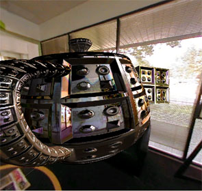 Relief Mapping with Chromatic Dispersion, Fresnel Effect, and Self-Shadowing