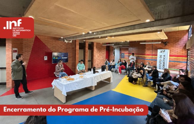 Encerramento do Programa de Pré-Incubação