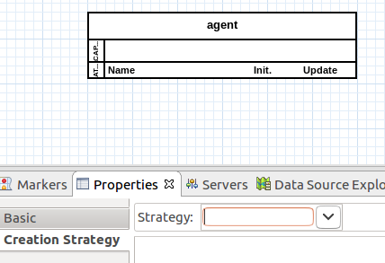 View of the default agent strategy