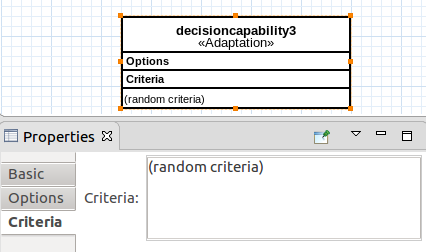 Adaptation criteria.