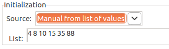 The manual from a list of values source.