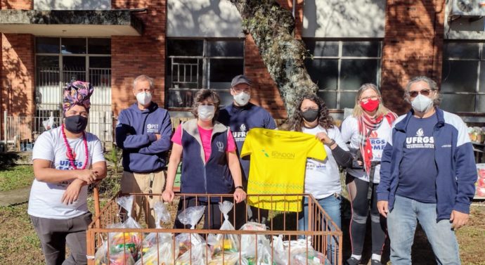 Núcleo Rondon na “Campanha UFRGS Contra a Fome”