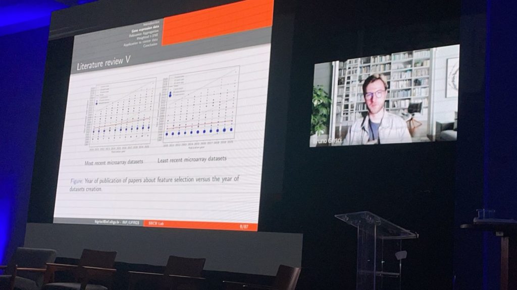 Apresentação de Bruno no Evento