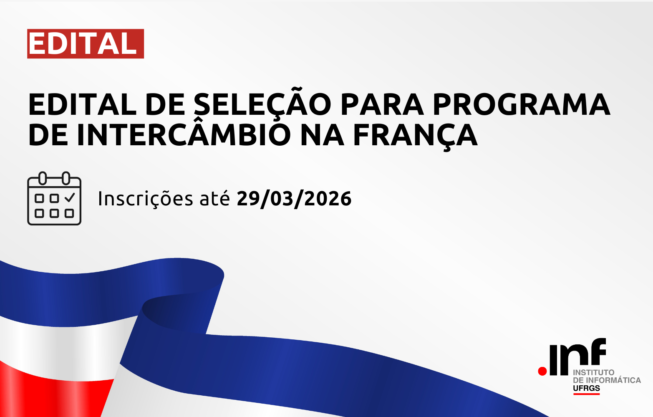 Edital para seleção para intercâmbio na França