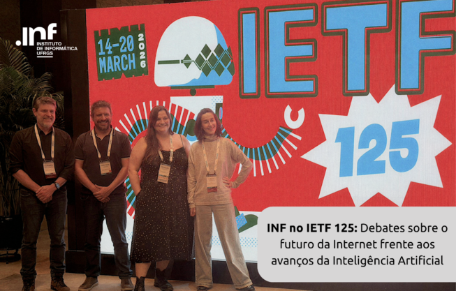 Instituto de Informática da UFRGS no IETF 125