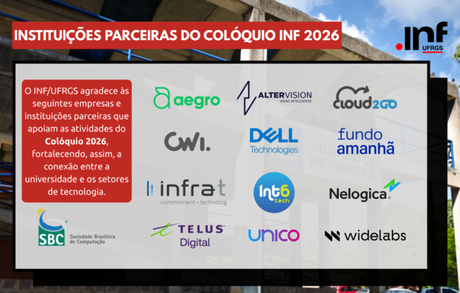 Empresas e instituições em parceria com o INF
