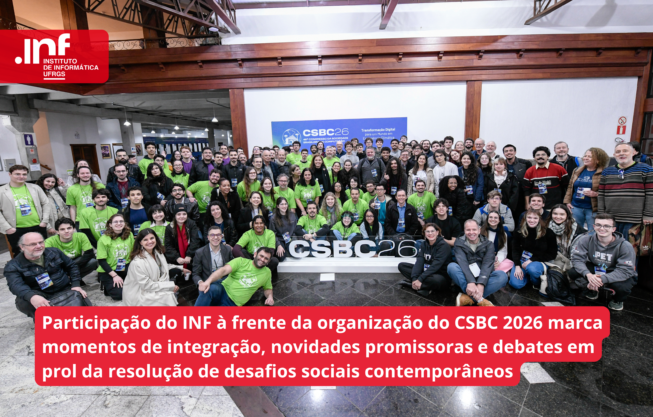 INF promove integração científica e debates no CSBC