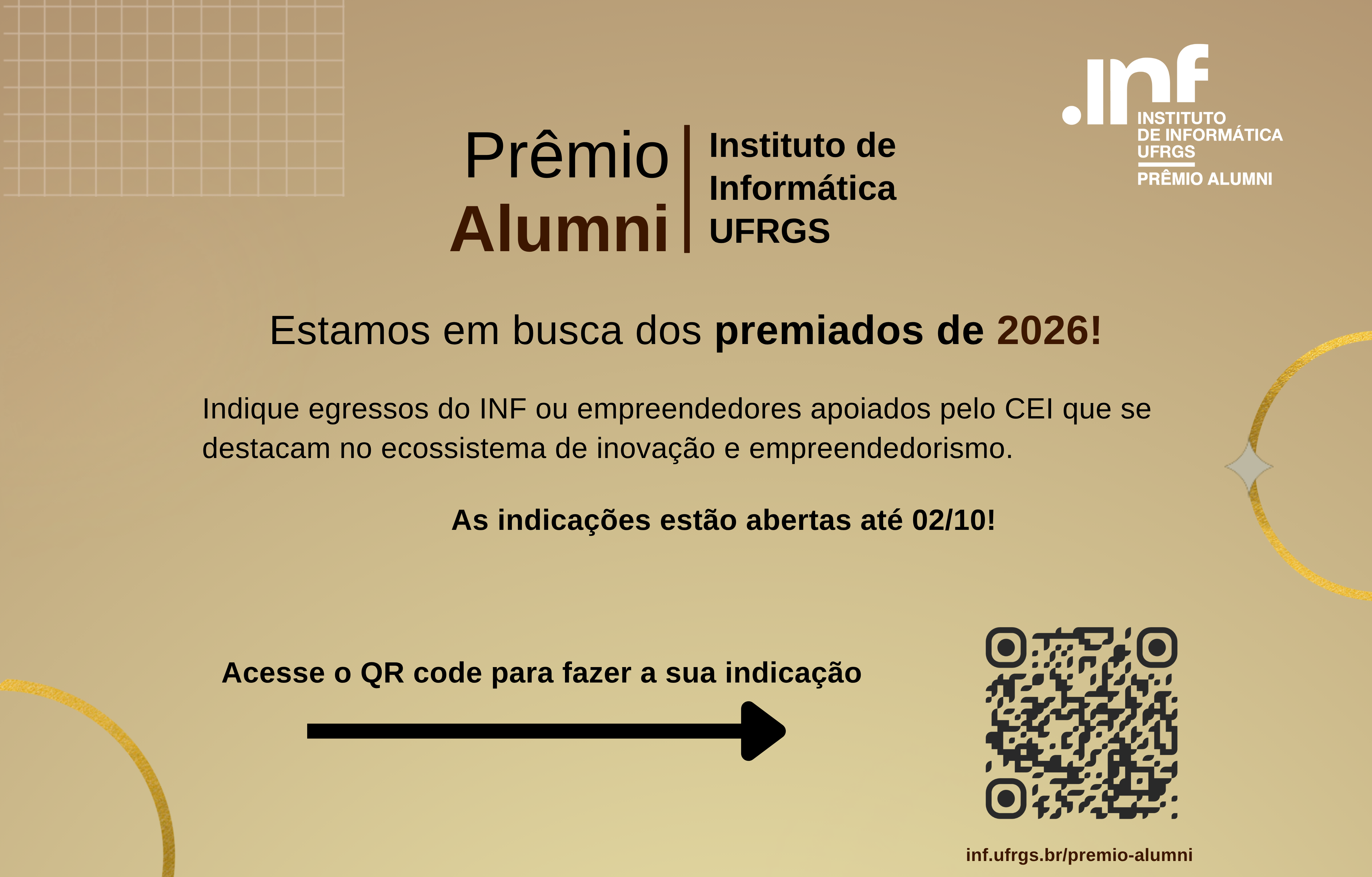 Indicações para o Prêmio Alumni 2026