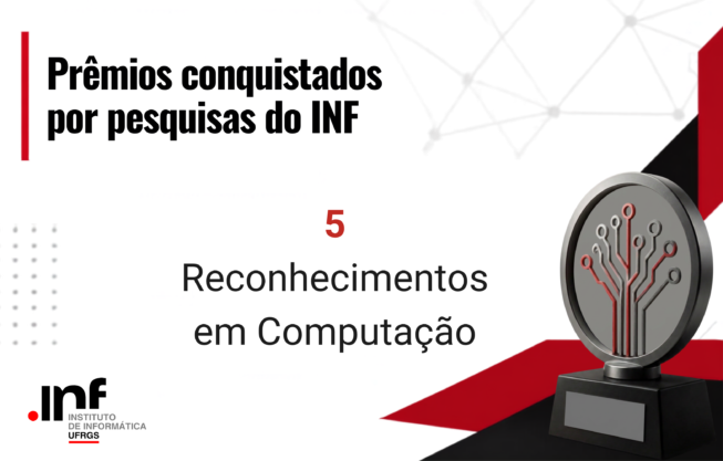 Pesquisas do INF conquistam prêmios nacionais e internacionais