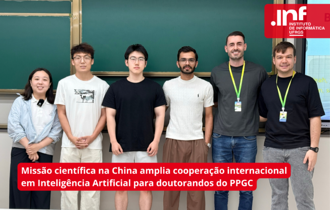 Missão amplia conexões do PPGC em pesquisa de IA