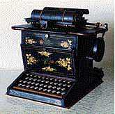 M�quina de escrever de Sholes 