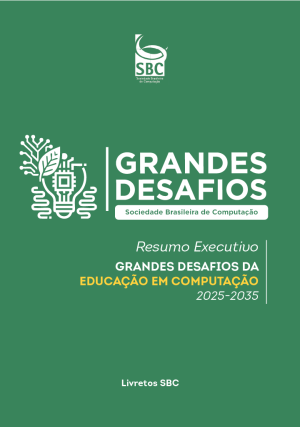 Capa do resumo executivo Grandes Desafios da Educação em Computação