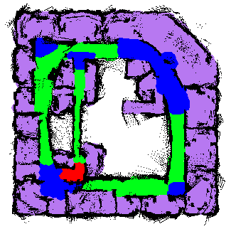 Semantic map of an environment
